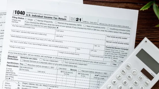 tax return document